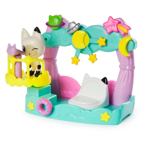 Imagine  GABBYS DOLLHOUSE SET BALCON DECORAT A LUI PANDY PAWS