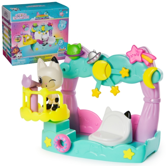 Imagine  GABBYS DOLLHOUSE SET BALCON DECORAT A LUI PANDY PAWS