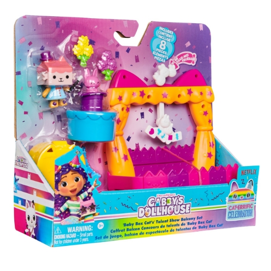 Imagine  GABBYS DOLLHOUSE SET BALCON TALENT SHOW