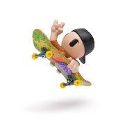 Imagine TECH DECH SK8 CREW PACHET 2 SETURI PLACA SI FIGURINA 9.6CM SAPCA NEAGRA SI CASCA ALBASTRA