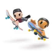 Imagine TECH DECH SK8 CREW PACHET 2 SETURI PLACA SI FIGURINA 9.6CM SAPCA NEAGRA SI CASCA NEAGRA