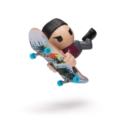 Imagine TECH DECH SK8 CREW PACHET 2 SETURI PLACA SI FIGURINA 9.6CM SAPCA NEAGRA SI CASCA NEAGRA