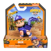 Imagine PATRULA CATELUSILOR RUBBLE AND CREW FIGURINA MIX 5CM