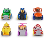 Imagine PATRULA CATELUSILOR PUP SQUAD RACERS PACHET CADOU 6 VEHICULE DE BAZA