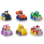 Imagine PATRULA CATELUSILOR PUP SQUAD RACERS PACHET CADOU 6 VEHICULE DE BAZA
