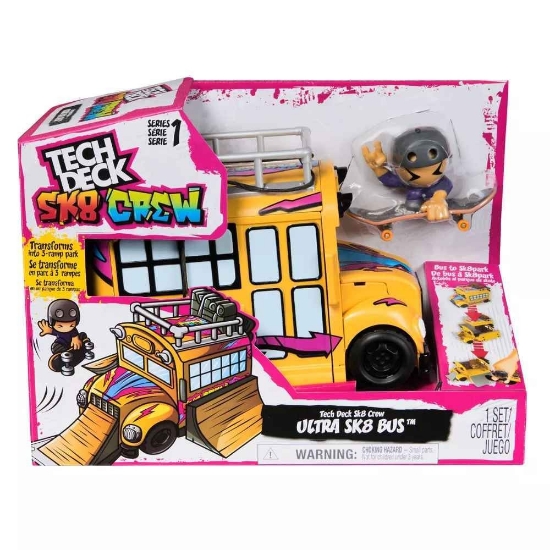 Imagine TECH DECH SK8 CREW SET DE JOACA AUTOBUZ