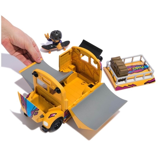 Imagine Tech Dech SK8 Crew Set de joacă Autobuz