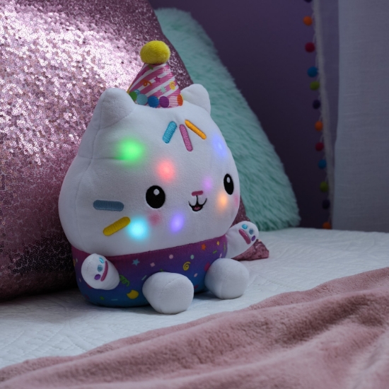 Imagine Gabbys Dollhouse plus strălucitor motanul Brioșel 25 cm