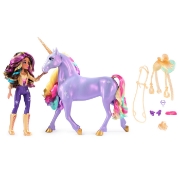 Imagine UNICORN ACADEMY SET SOPHIA SI WILDSTAR LUMINA DE CURCUBEU