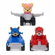 Imagine PATRULA CATELUSILOR PUP SQUAD SET CADOU 3 MASINUTE