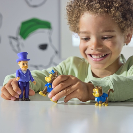 Imagine PATRULA CATELUSILOR SET FIGURINE EROI DE SALVARE CHASE SI HUMDINGER