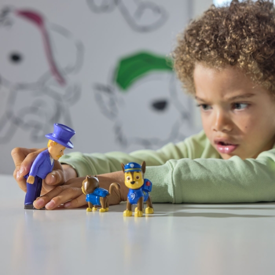 Imagine PATRULA CATELUSILOR SET FIGURINE EROI DE SALVARE CHASE SI HUMDINGER