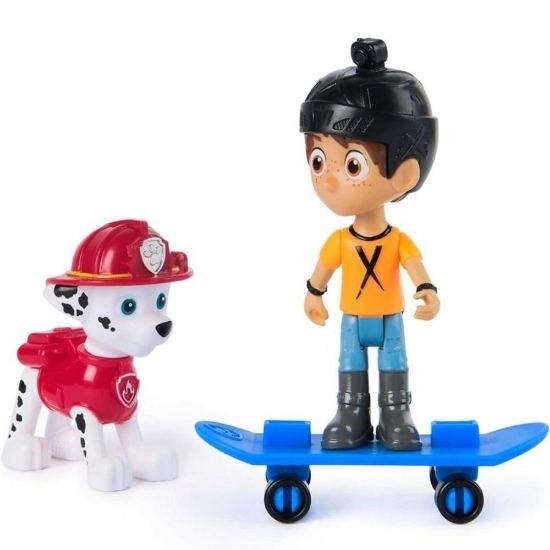 Imagine PATRULA CATELUSILOR SET FIGURINE EROI DE SALVARE MARSHALL SI DARING DANNY X