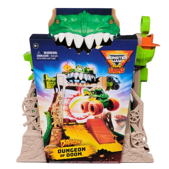 Imagine MONSTER JAM SET DRAGON DUNGEON OF DOOM