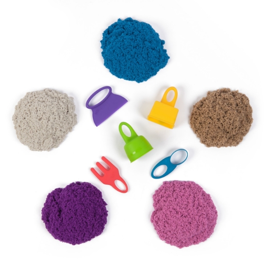 Imagine Kinetic Sand set geantă pentru plajă Variety Case