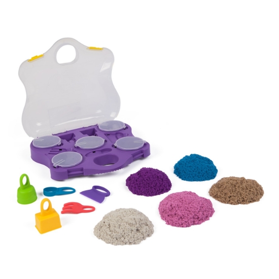 Imagine Kinetic Sand set geantă pentru plajă Variety Case