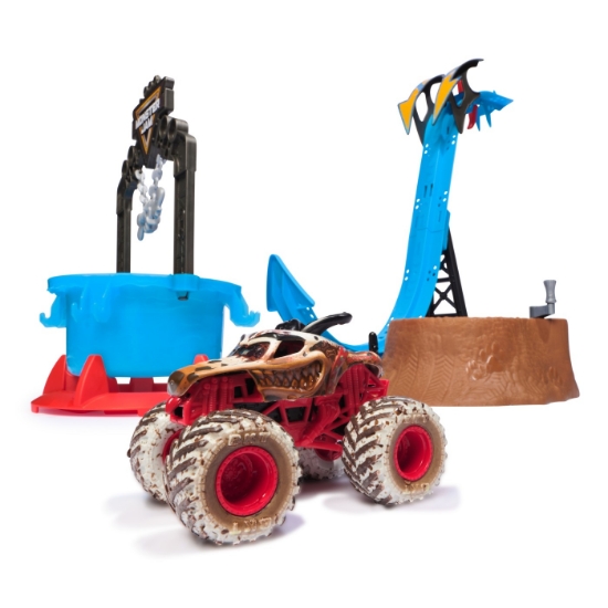 Imagine Monster Jam Mud Blasters set aruncătoare de noroi
