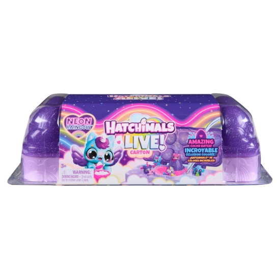 Imagine HATCHIMALS ALIVE NEON RAINBOW SET CARTON OUA