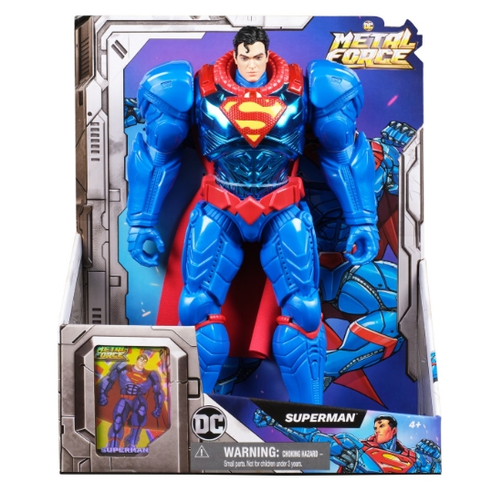 Imagine DC METAL FORCE FIGURINA DE ACTIUNE SUPERMAN 30CM