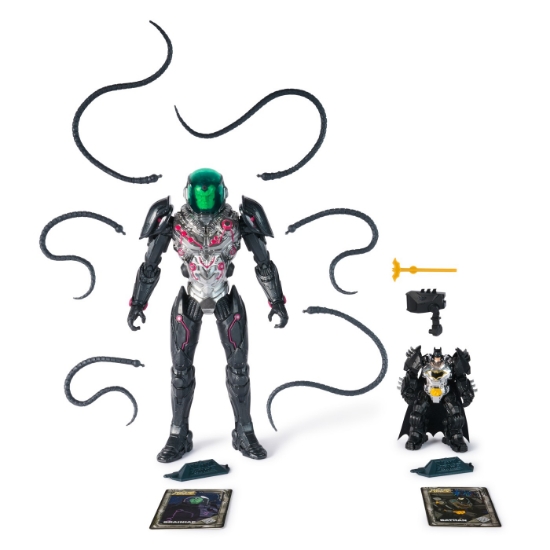Imagine DC METAL FORCE SET FIGURINE DE ACTIUNE BRAINIAC VS BATMAN