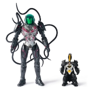 Imagine DC METAL FORCE SET FIGURINE DE ACTIUNE BRAINIAC VS BATMAN