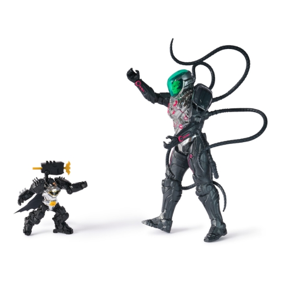 Imagine DC METAL FORCE SET FIGURINE DE ACTIUNE BRAINIAC VS BATMAN