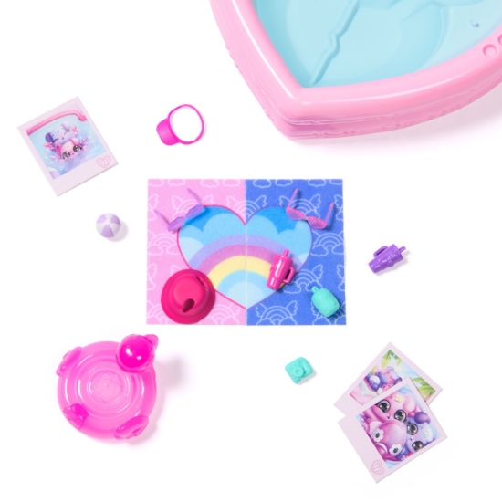 Imagine HATCHIMALS ALIVE NEON RAINBOW SET PETRECERE LA PISCINA