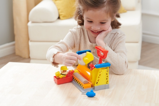 Imagine PATRULA CATELUSILOR RUBBLE SI ECHIPA SET DE JOACA SANTIER