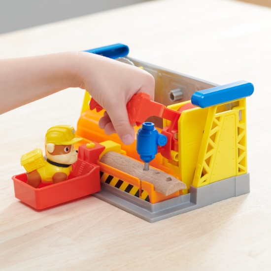 Imagine PATRULA CATELUSILOR RUBBLE SI ECHIPA SET DE JOACA SANTIER