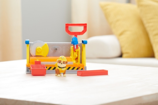 Imagine PATRULA CATELUSILOR RUBBLE SI ECHIPA SET DE JOACA SANTIER