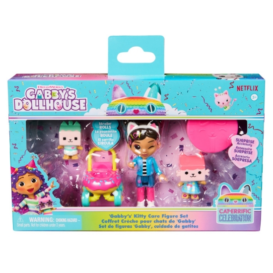 Imagine GABBYS DOLLHOUSE SET FIGURINE KITTY CARE