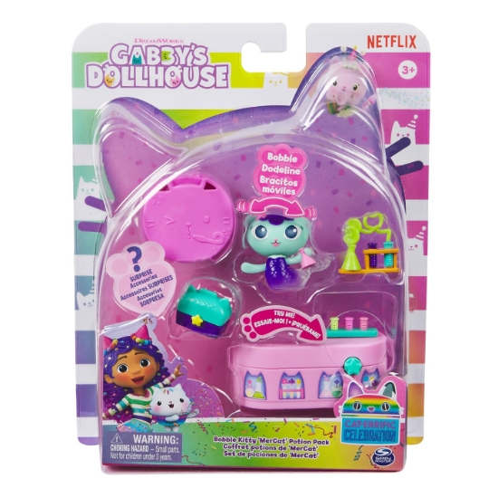Imagine GABBYS DOLLHOUSE BOBBLE KITTY MERCAT SI CAMERA POTIUNILOR