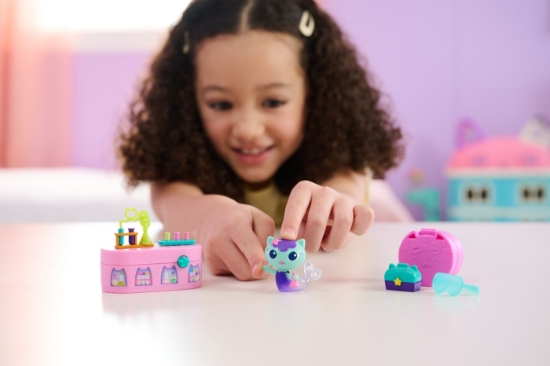 Imagine GABBYS DOLLHOUSE BOBBLE KITTY MERCAT SI CAMERA POTIUNILOR