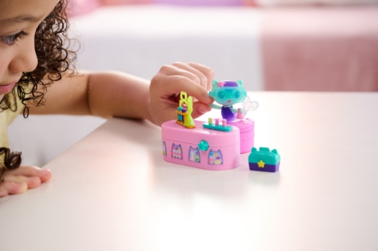 Imagine GABBYS DOLLHOUSE BOBBLE KITTY MERCAT SI CAMERA POTIUNILOR