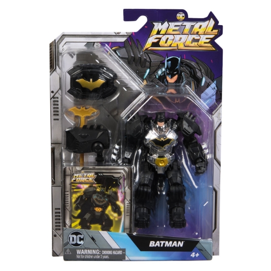 Imagine BATMAN DC EROII METAL FORCE FIGURINA BATMAN 10CM