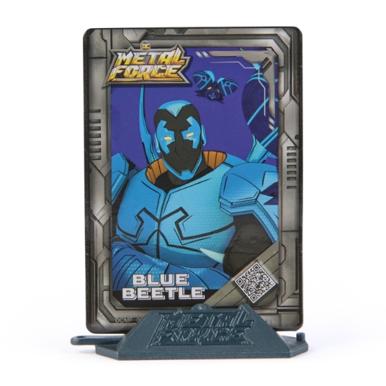 Imagine BATMAN DC EROII METAL FORCE FIGURINA BLUE BEETLE 10CM