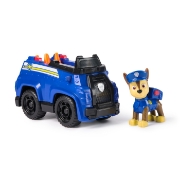 Imagine PATRULA CATELUSILOR SET VEHICUL DE BAZA PATROL CRUISER SI FIGURINA CHASE