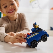 Imagine PATRULA CATELUSILOR SET VEHICUL DE BAZA PATROL CRUISER SI FIGURINA CHASE