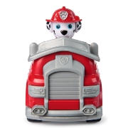 Imagine PATRULA CATELUSILOR SET VEHICUL DE BAZA MASINA DE POMPIERI SI FIGURINA MARSHALL