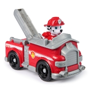 Imagine PATRULA CATELUSILOR SET VEHICUL DE BAZA MASINA DE POMPIERI SI FIGURINA MARSHALL
