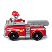 Imagine PATRULA CATELUSILOR SET VEHICUL DE BAZA MASINA DE POMPIERI SI FIGURINA MARSHALL