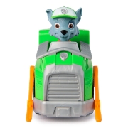 Imagine PATRULA CATELUSILOR SET VEHICUL DE BAZA CAMIONUL DE RECICLARE  SI FIGURINA ROCKY