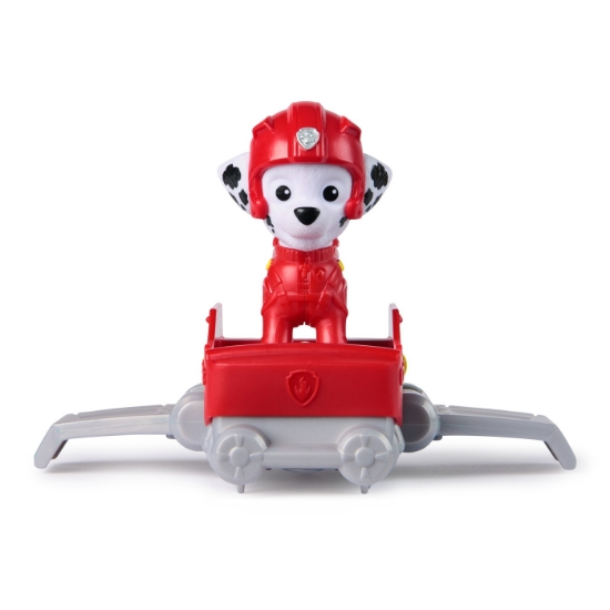 Imagine Patrula Căţeluşilor Action Pups set vehicul de salvare hoverboard și figurină Marshall 5 cm