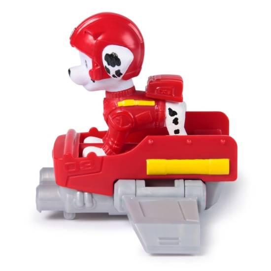 Imagine Patrula Căţeluşilor Action Pups set vehicul de salvare hoverboard și figurină Marshall 5 cm