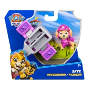 Imagine PATRULA CATELUSILOR ACTION PUPS SET VEHICUL DE SALVARE HOVERBOARD SI FIGURINA SKYE 5 CM
