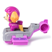 Imagine PATRULA CATELUSILOR ACTION PUPS SET VEHICUL DE SALVARE HOVERBOARD SI FIGURINA SKYE 5 CM