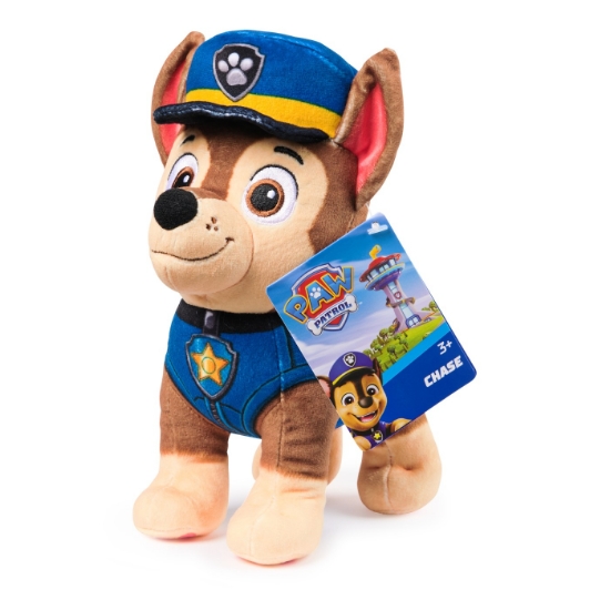 Imagine Patrula Cățelușilor jucărie de pluș Chase 17cm