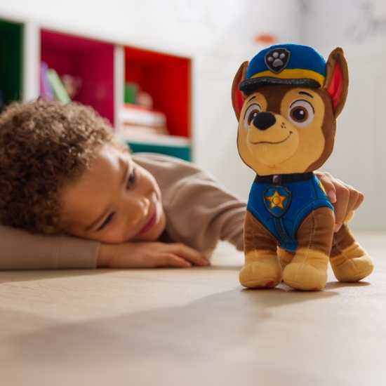 Imagine Patrula Cățelușilor jucărie de pluș Chase 17cm