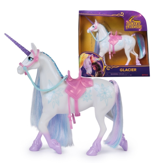 Imagine UNICORN ACADEMY UNICORNUL FASHION GLACIER 28CM