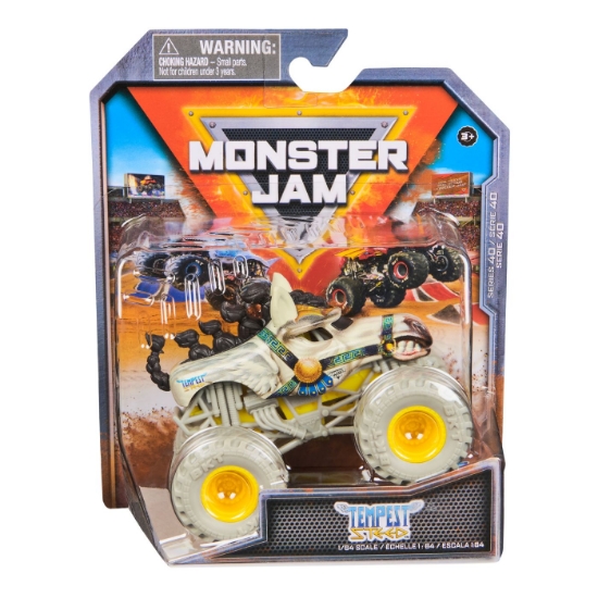 Imagine MONSTER JAM MASINUTA METALICA TEMPEST STEED SCARA 1 LA 64